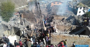 मुगुका आगलागी पीडितलाई चार लाख रुपैयाँसम्म नगदै राहत दिइने